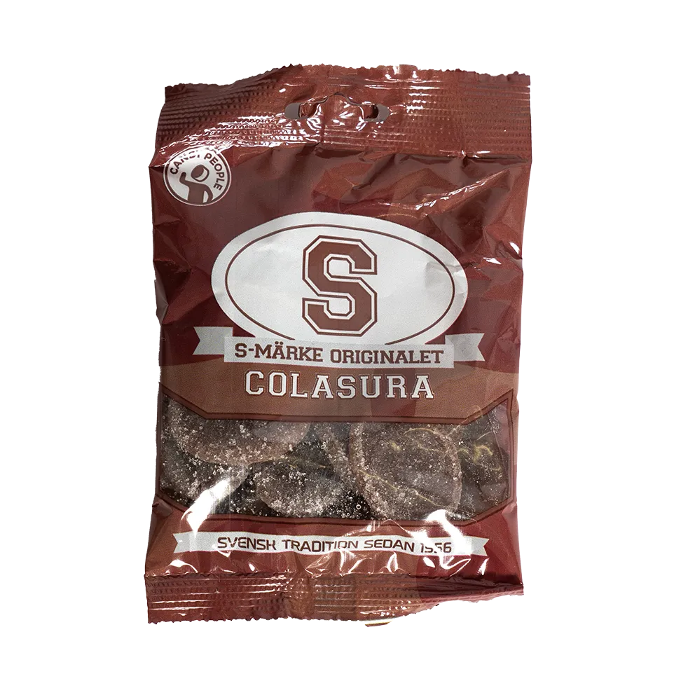 Porin makeistukku, s-märke originalet - colasura
